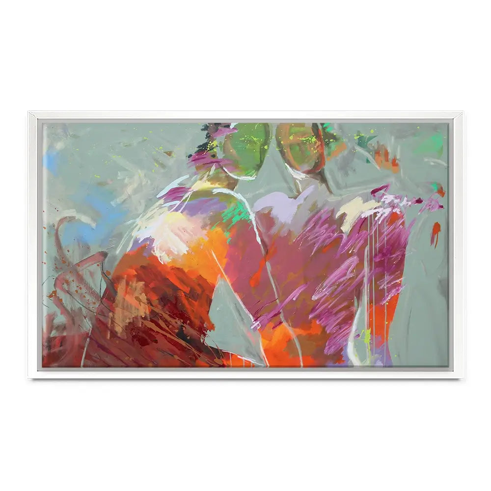 Sharing Moment Canvas Print Sharing Moment Canvas Print wall art product Studio Paint-ING