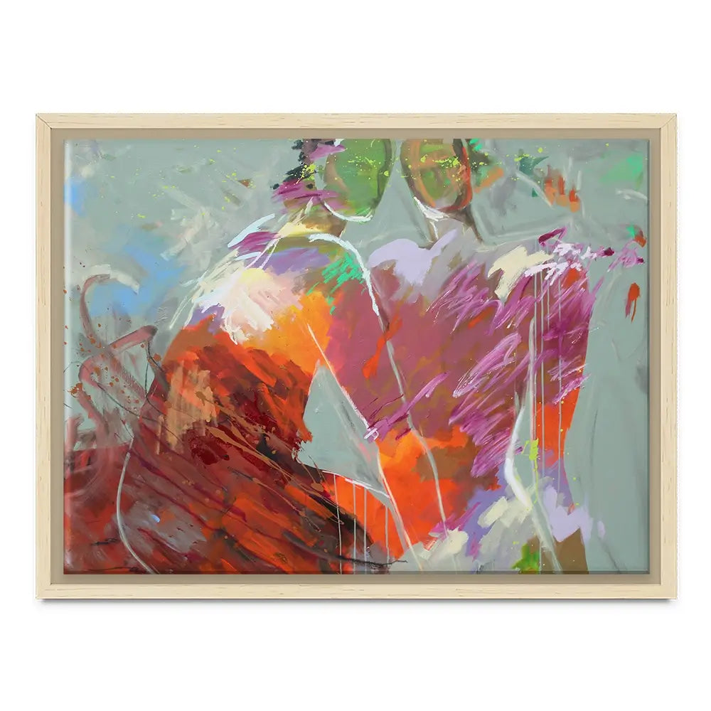 Sharing Moment Canvas Print Sharing Moment Canvas Print wall art product Studio Paint-ING