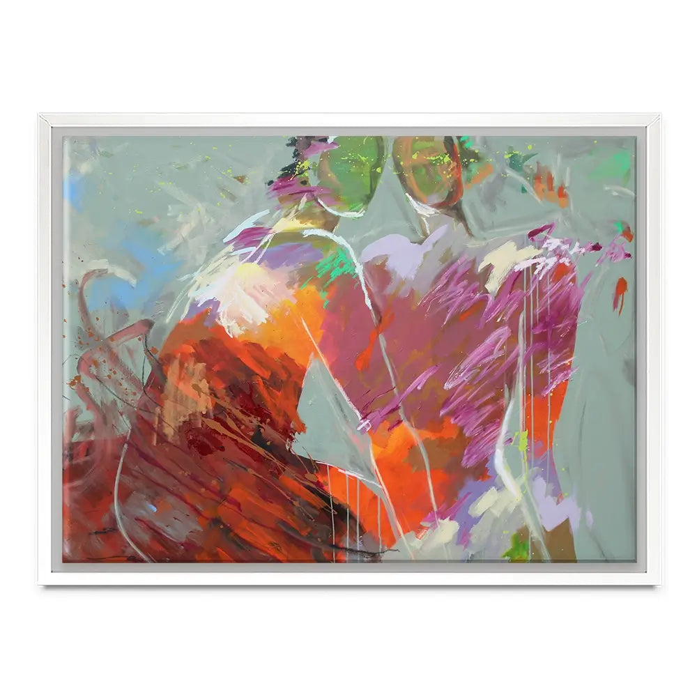 Sharing Moment Canvas Print Sharing Moment Canvas Print wall art product Studio Paint-ING