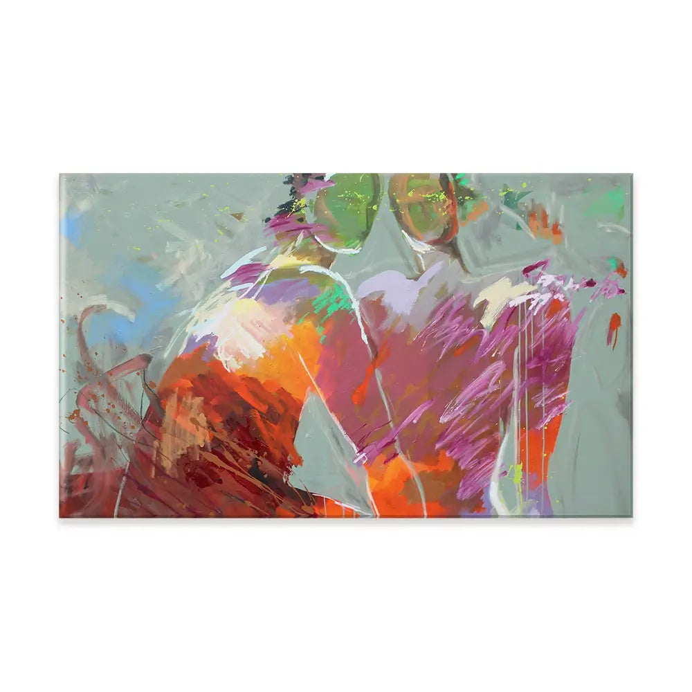Sharing Moment Canvas Print Sharing Moment Canvas Print wall art product Studio Paint-ING