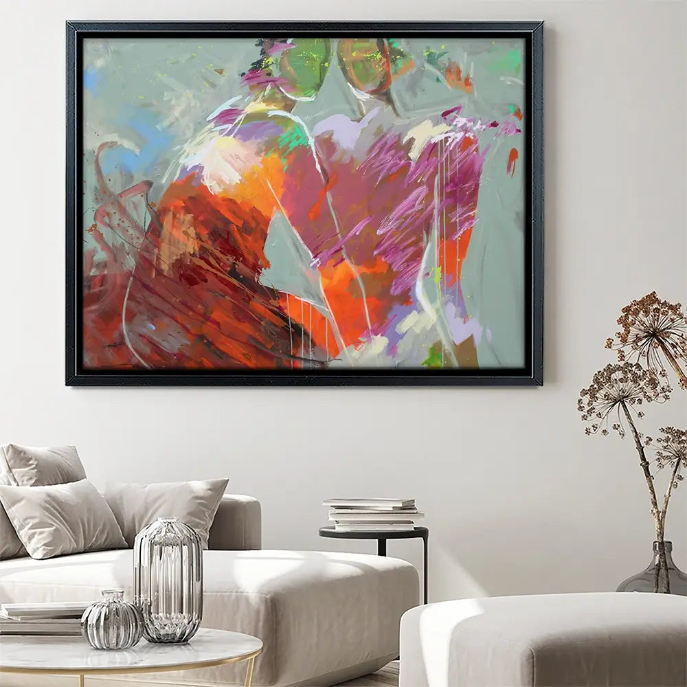 Sharing Moment Canvas Print Sharing Moment Canvas Print wall art product Studio Paint-ING