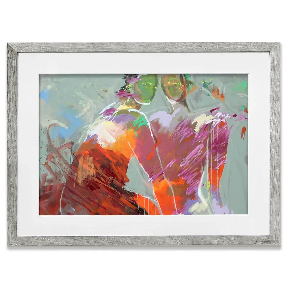 Sharing Moment Framed Art Print Sharing Moment Framed Art Print wall art product Studio Paint-ING