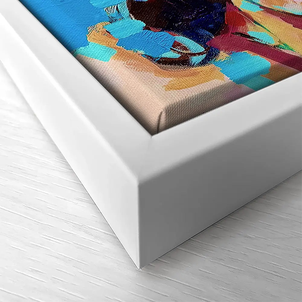 Shirley Valentine Square Canvas Print Shirley Valentine Square Canvas Print wall art product Juliet Stockton