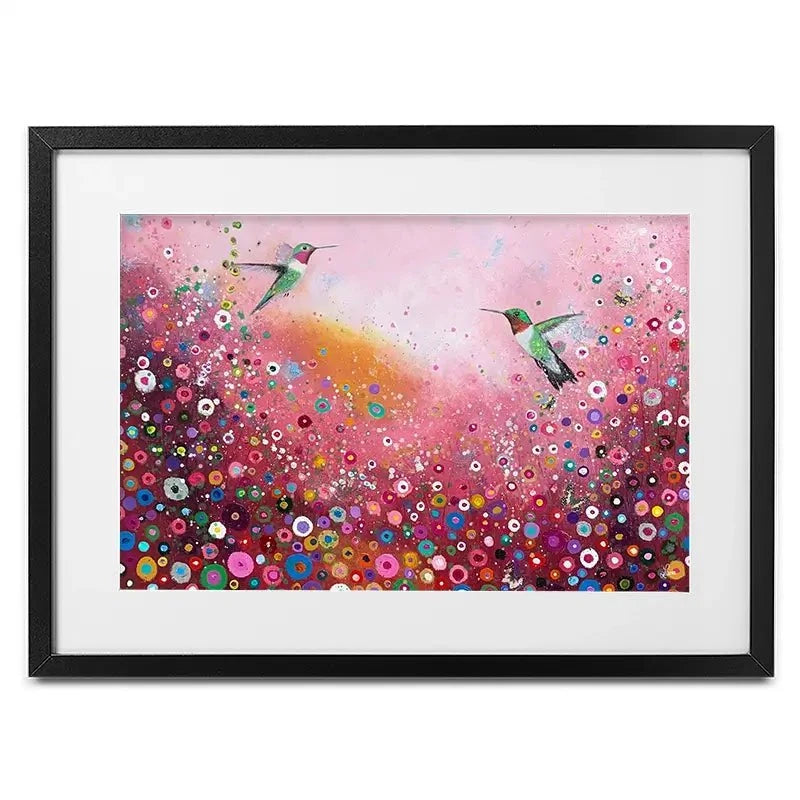 Shower Me With Your Love Framed Art Print Shower Me With Your Love Framed Art Print wall art product Laure Bury