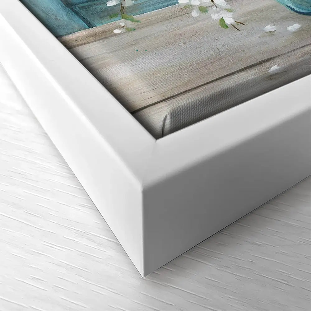 Shuttered Blossoms Canvas Print Shuttered Blossoms Canvas Print wall art product Carol Robinson