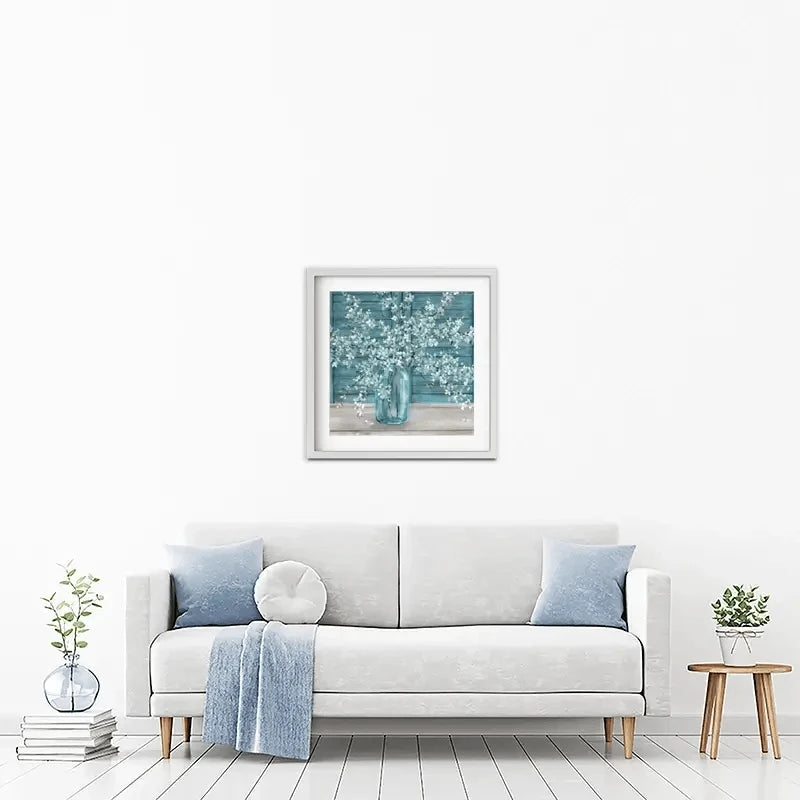 Shuttered Blossoms Framed Art Print Shuttered Blossoms Framed Art Print wall art product Carol Robinson