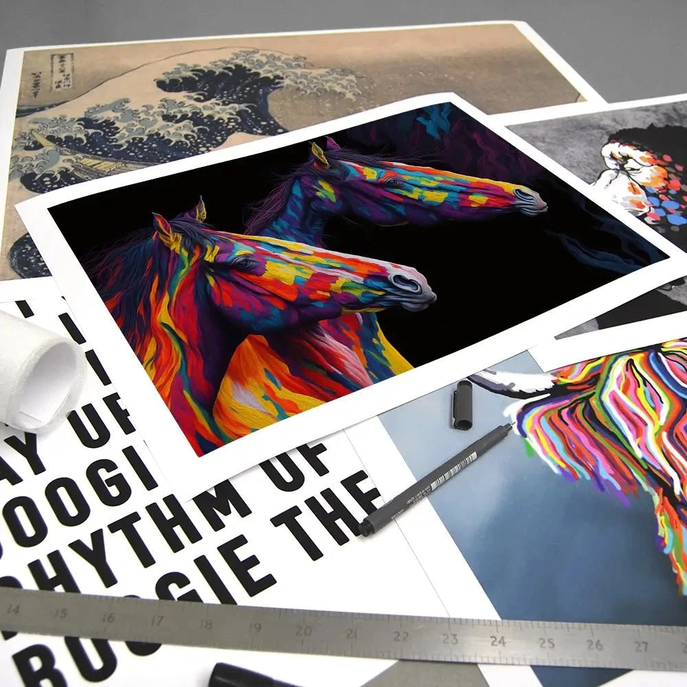 Side By Side Art Print Side By Side Art Print wall art product BinGoTinGo / Shutterstock