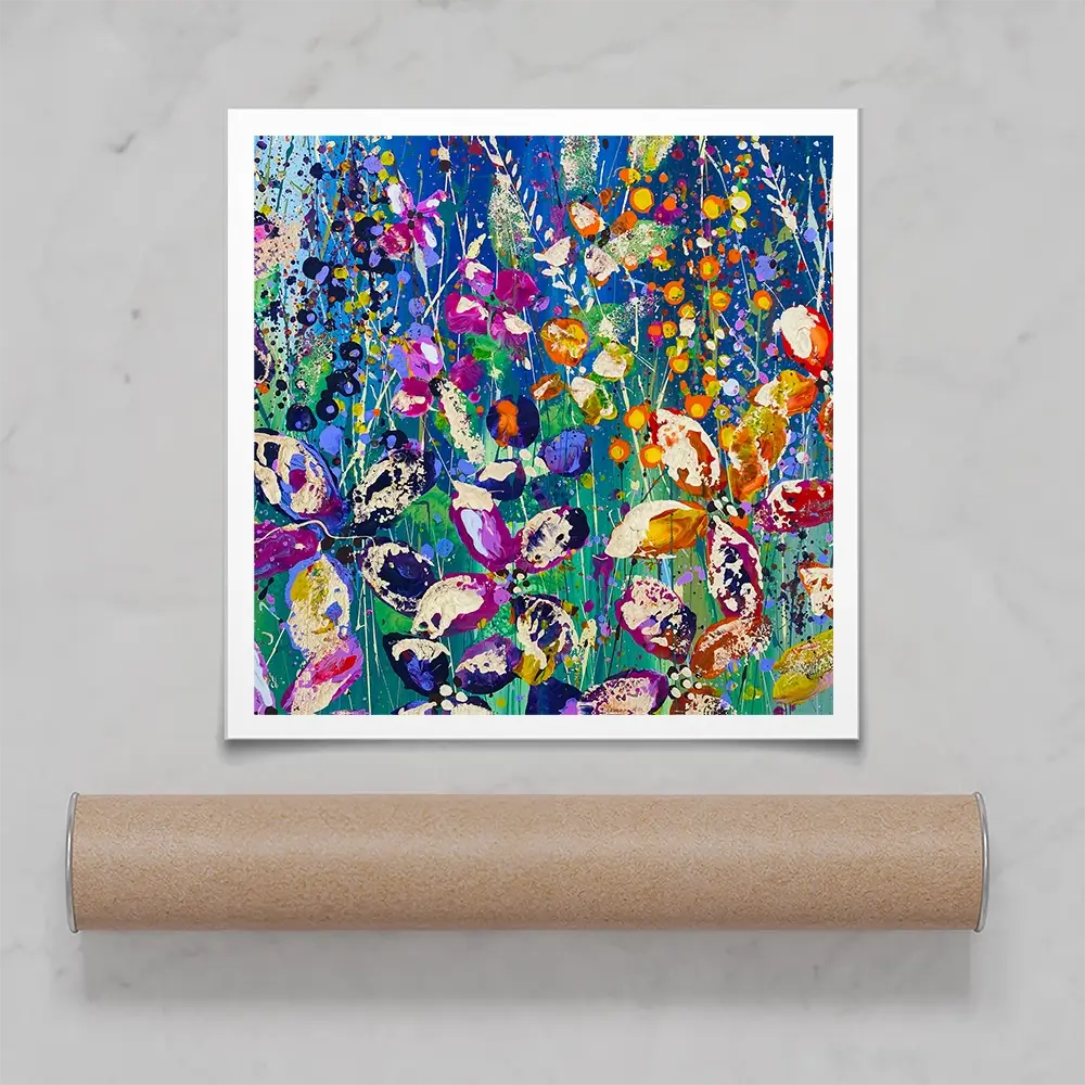 Sienna Square Art Print Sienna Square Art Print wall art product Art Print Shop