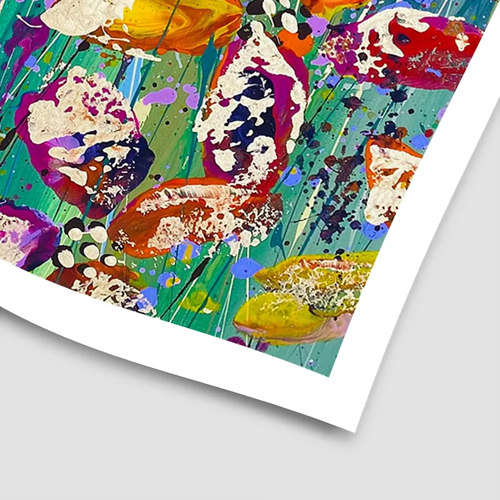 Sienna Square Art Print Sienna Square Art Print wall art product Art Print Shop