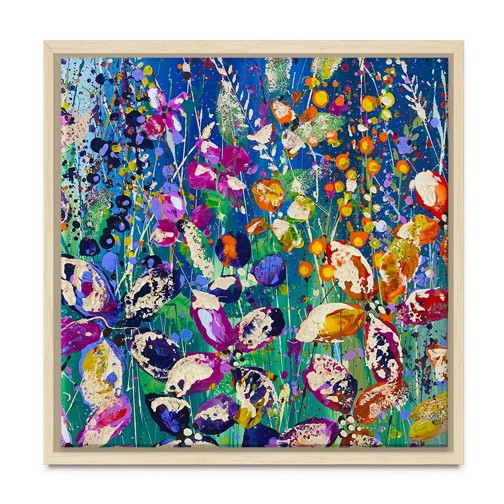 Sienna Square Canvas Print Sienna Square Canvas Print wall art product Art Print Shop