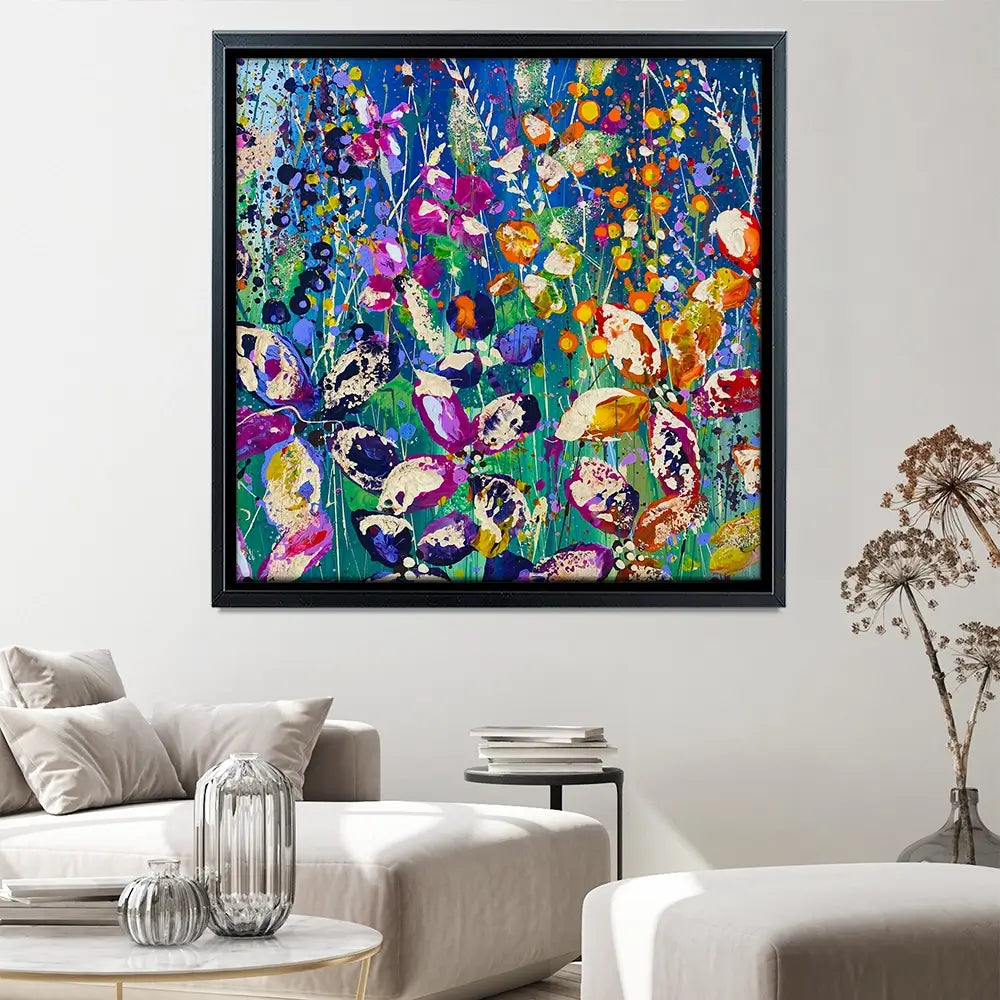 Sienna Square Canvas Print Sienna Square Canvas Print wall art product Art Print Shop
