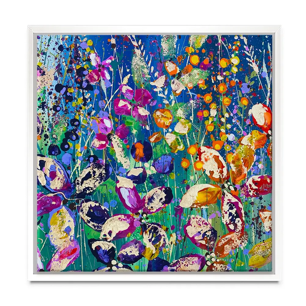 Sienna Square Canvas Print Sienna Square Canvas Print wall art product Art Print Shop