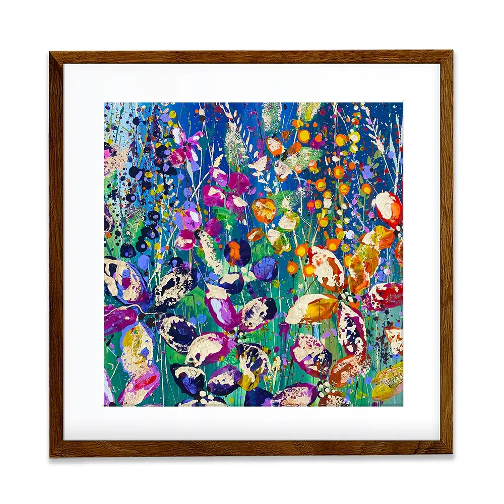 Sienna Square Framed Art Print Sienna Square Framed Art Print wall art product Art Print Shop