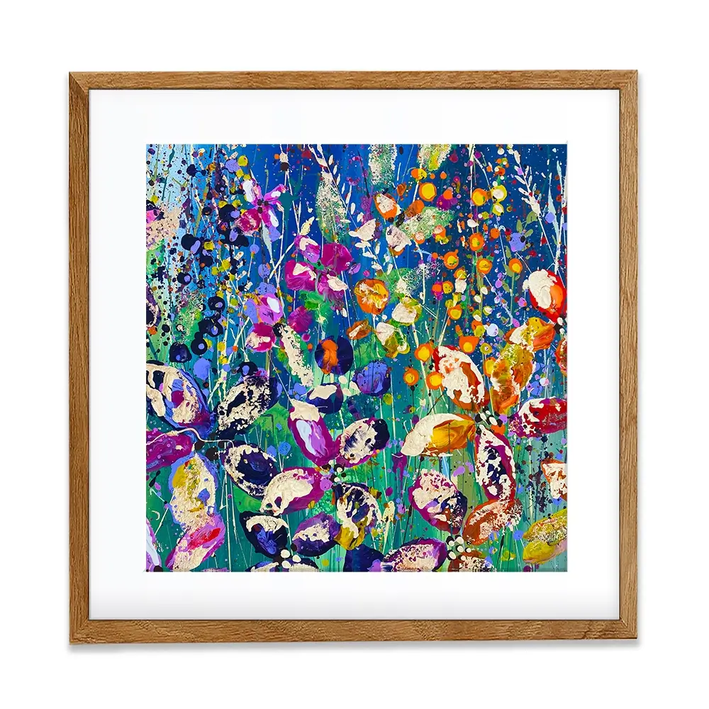 Sienna Square Framed Art Print Sienna Square Framed Art Print wall art product Art Print Shop