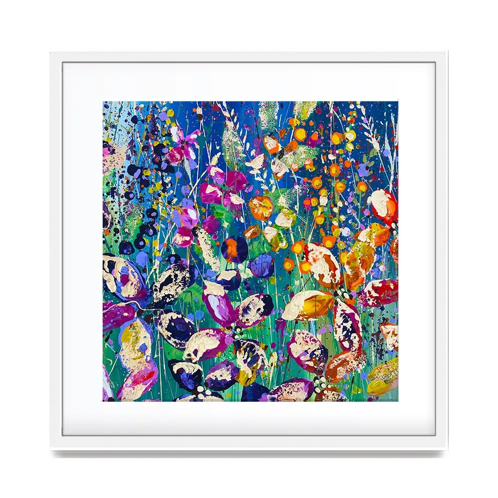 Sienna Square Framed Art Print Sienna Square Framed Art Print wall art product Art Print Shop