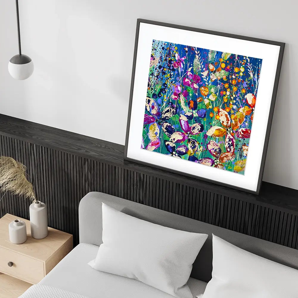 Sienna Square Framed Art Print Sienna Square Framed Art Print wall art product Art Print Shop