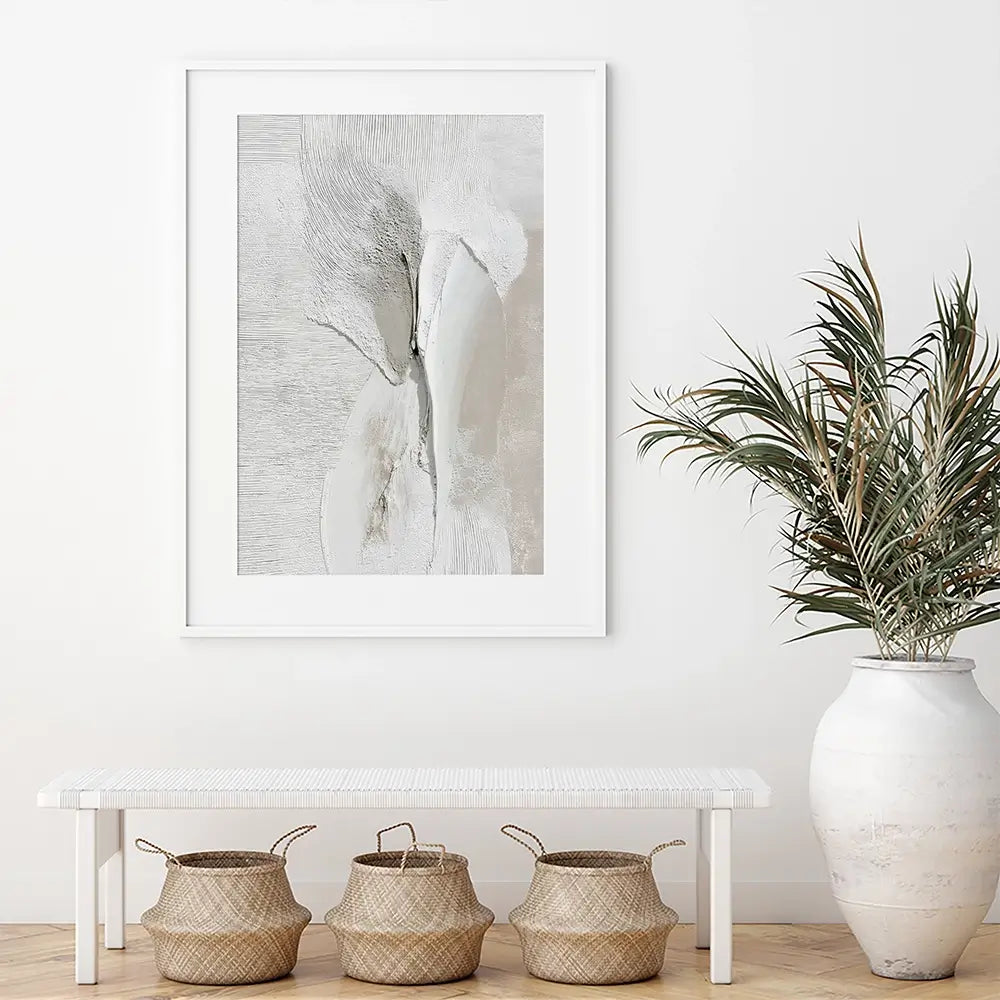 Silence Framed Art Print Silence Framed Art Print wall art product LSR Design Studio - Independent
