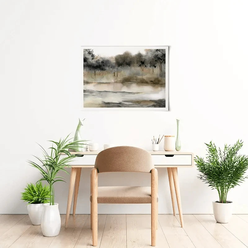 Silent River Art Print Silent River Art Print wall art product Carol Robinson