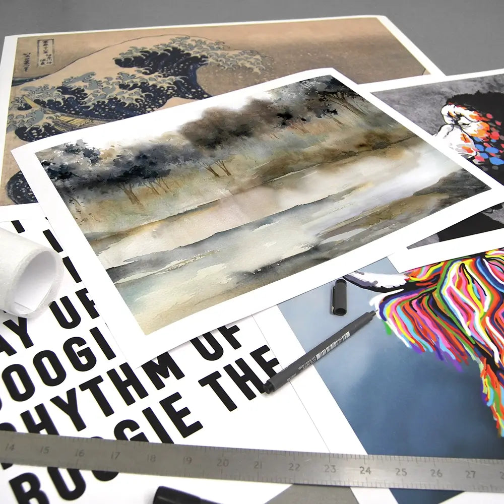 Silent River Art Print Silent River Art Print wall art product Carol Robinson