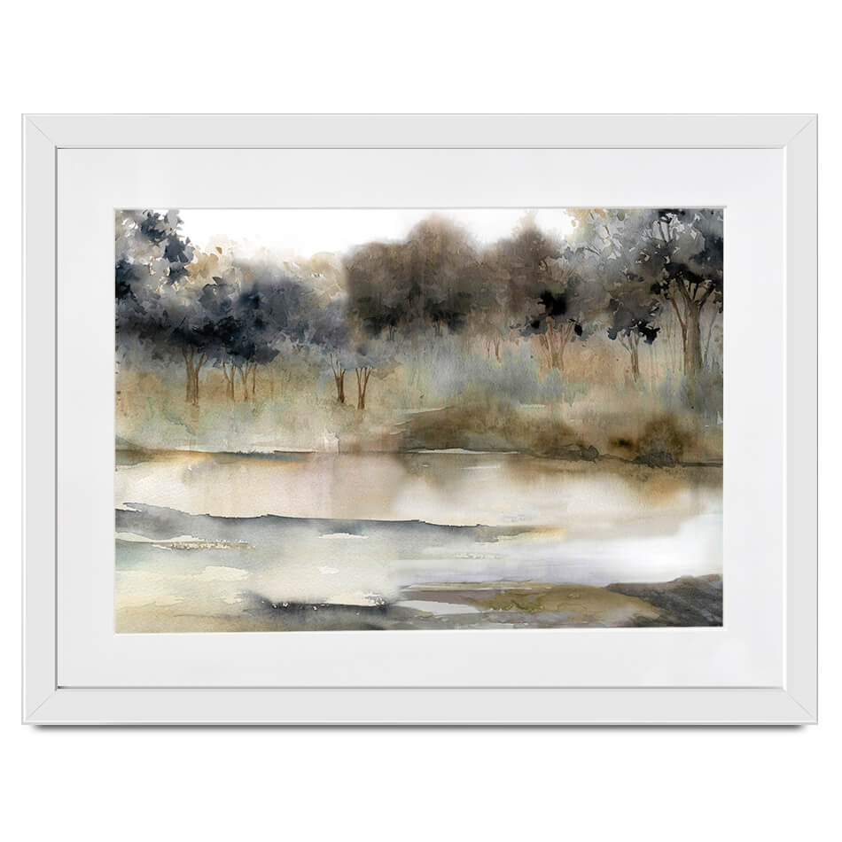 Silent River Framed Art Print Silent River Framed Art Print wall art product Carol Robinson
