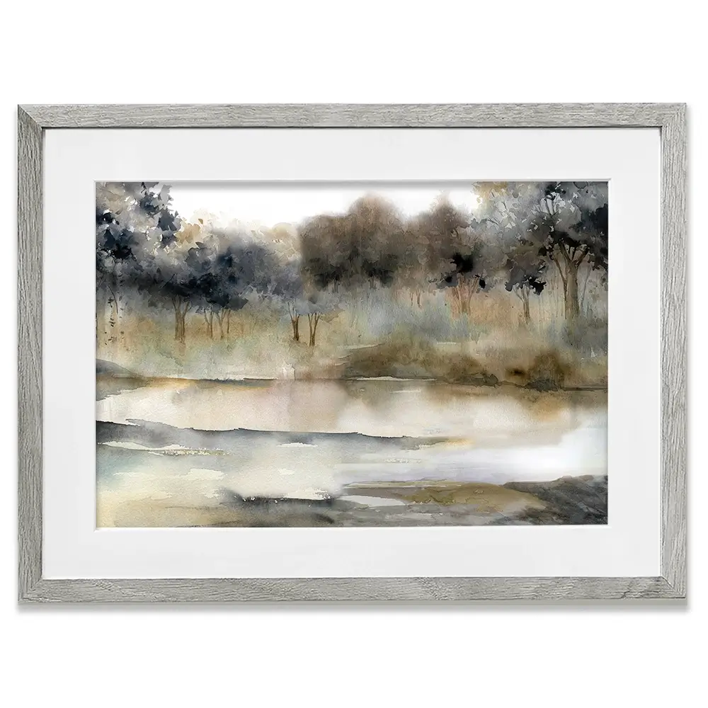 Silent River Framed Art Print Silent River Framed Art Print wall art product Carol Robinson