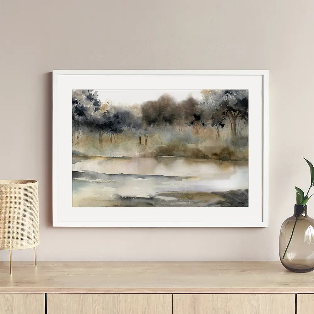 Silent River Framed Art Print Silent River Framed Art Print wall art product Carol Robinson