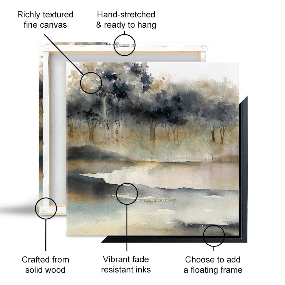 Silent Waters 1 Canvas Print Silent Waters 1 Canvas Print wall art product Carol Robinson
