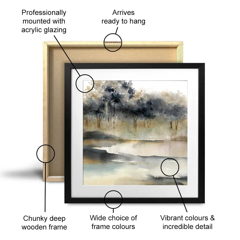 Silent Waters 1 Framed Art Print Silent Waters 1 Framed Art Print wall art product Carol Robinson