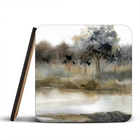 Silent Waters 2 Coaster Set Rainbow Soul Tree Coaster Set | Rainbow Soul Tree Art Coasters wall art product Carol Robinson