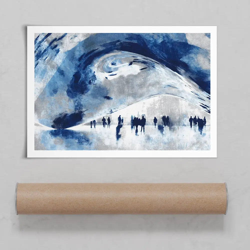 Silhouettes Art Print Silhouettes Art Print wall art product Chromatic Storm Studio