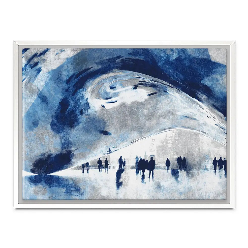 Silhouettes Canvas Print Silhouettes Canvas Print wall art product Chromatic Storm Studio