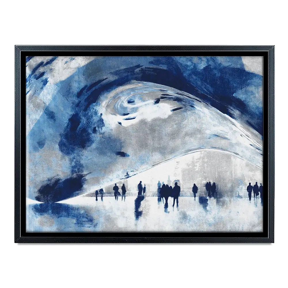 Silhouettes Canvas Print Silhouettes Canvas Print wall art product Chromatic Storm Studio