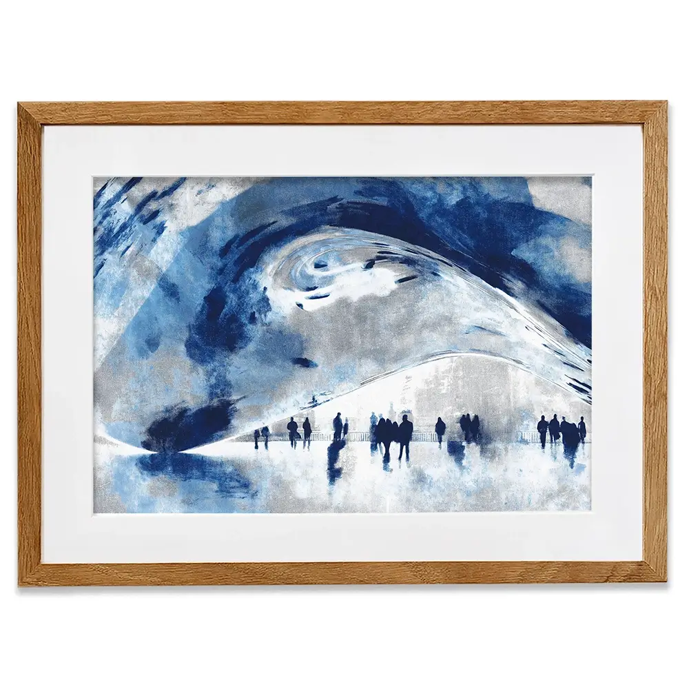 Silhouettes Framed Art Print Silhouettes Framed Art Print wall art product Chromatic Storm Studio