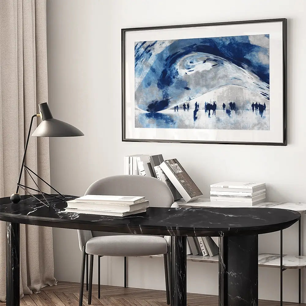 Silhouettes Framed Art Print Silhouettes Framed Art Print wall art product Chromatic Storm Studio