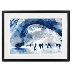 Silhouettes Framed Art Print Silhouettes Framed Art Print wall art product Chromatic Storm Studio