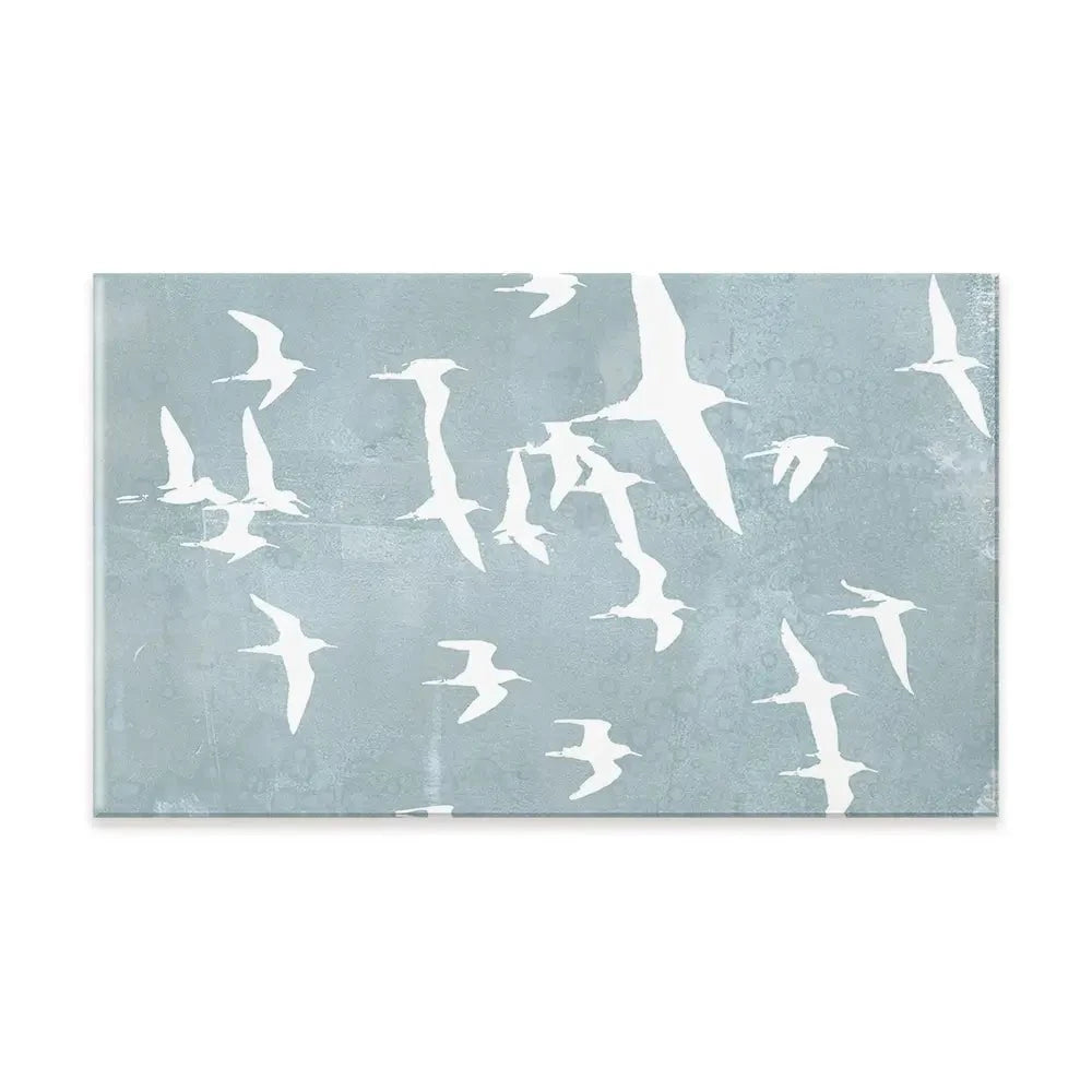 Silhouettes In Flight Canvas Print Silhouettes In Flight Canvas Print wall art product Jennifer Goldberger