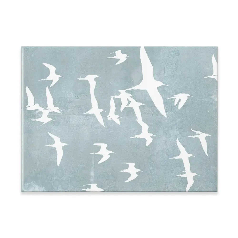 Silhouettes In Flight Canvas Print Silhouettes In Flight Canvas Print wall art product Jennifer Goldberger