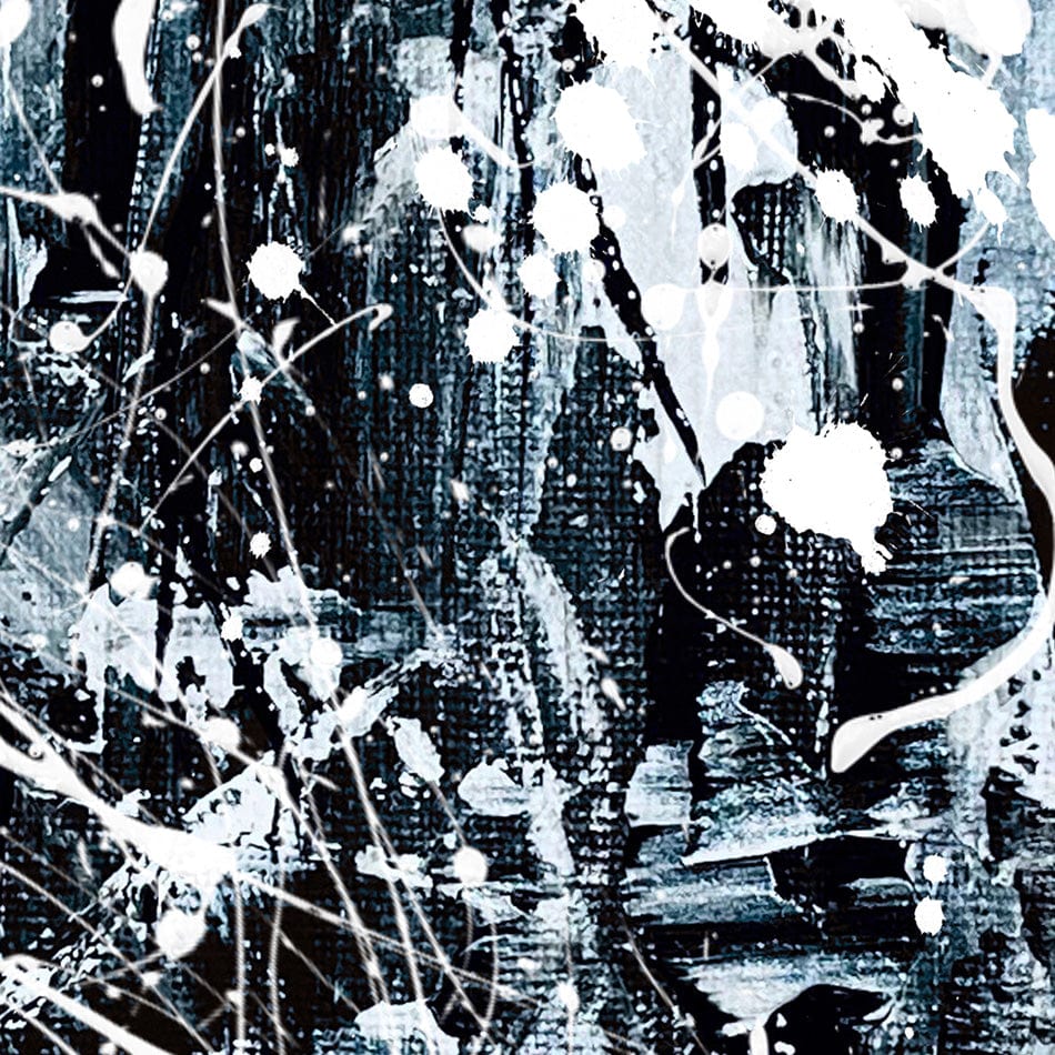 Silver Abstract Framed Art Print wall art product Aimee Linzi