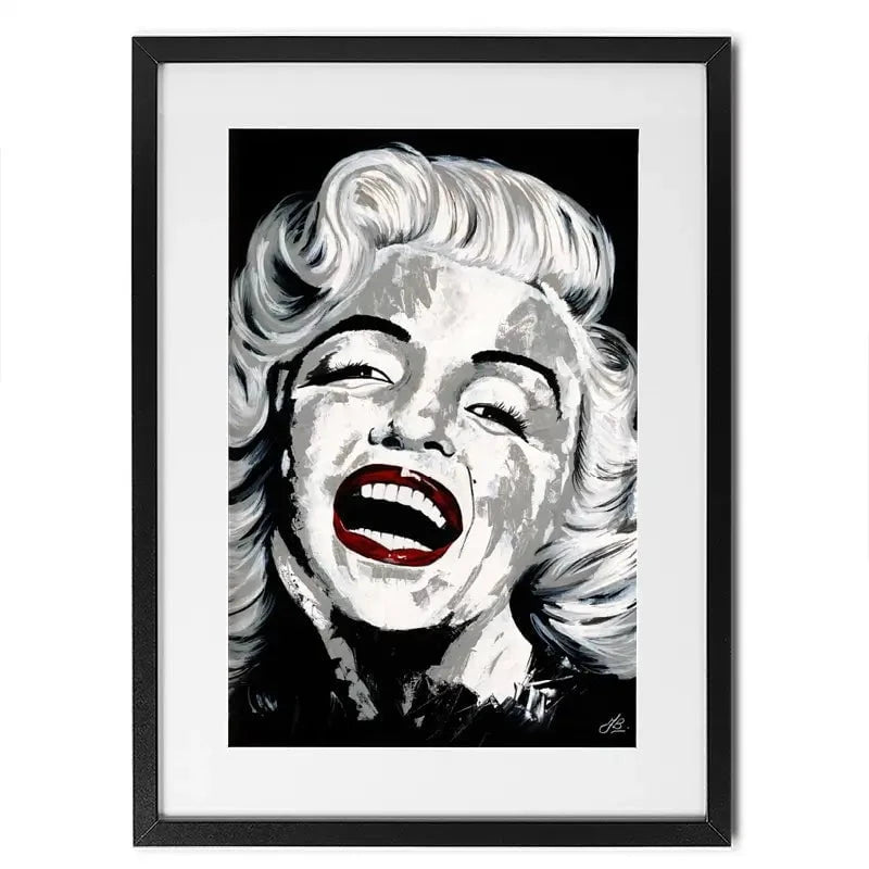 Simply Marilyn Framed Art Print Simply Marilyn Framed Art Print wall art product Jackie Bridges