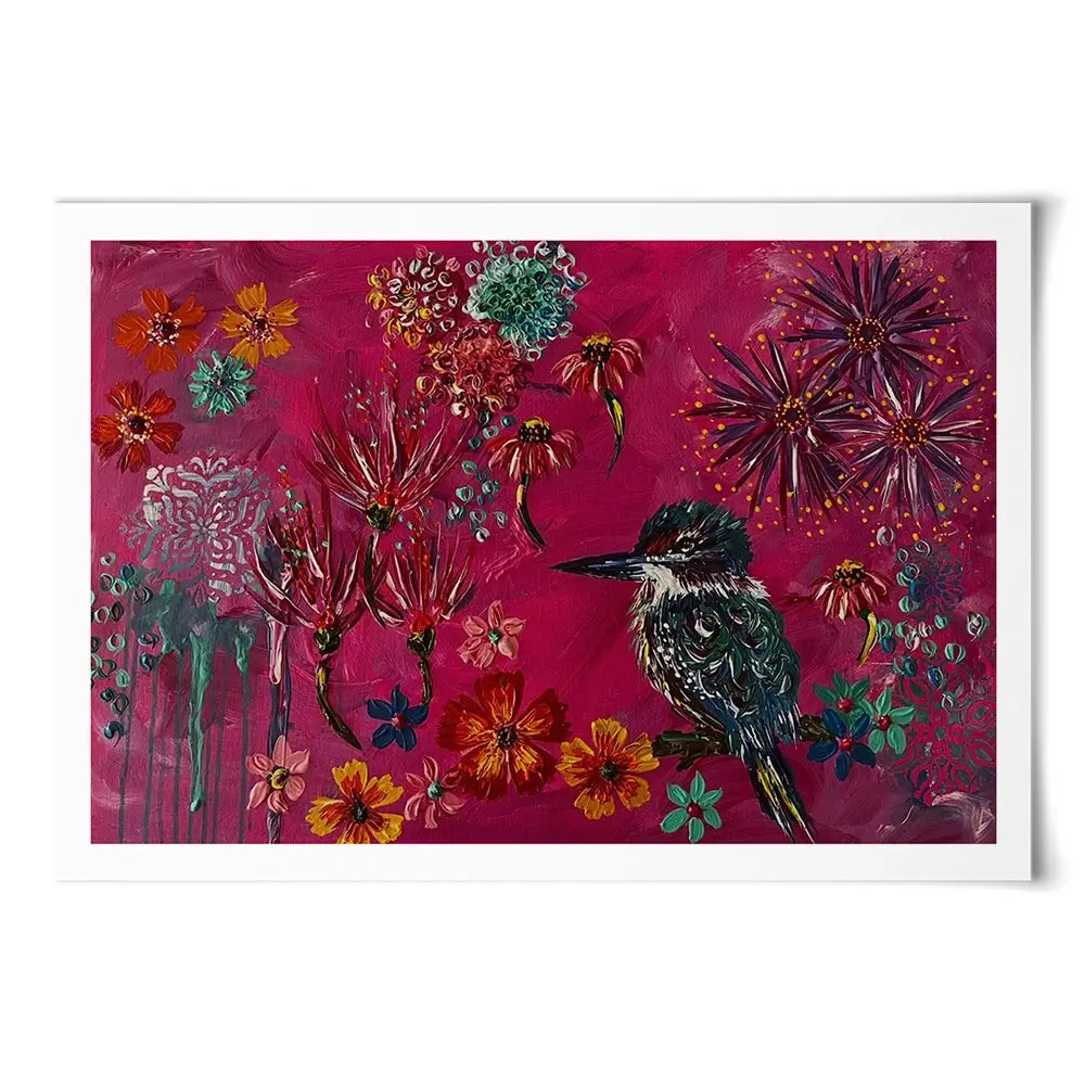 Sitting Pretty Art Print Sitting Pretty Art Print wall art product Jo Mulligan
