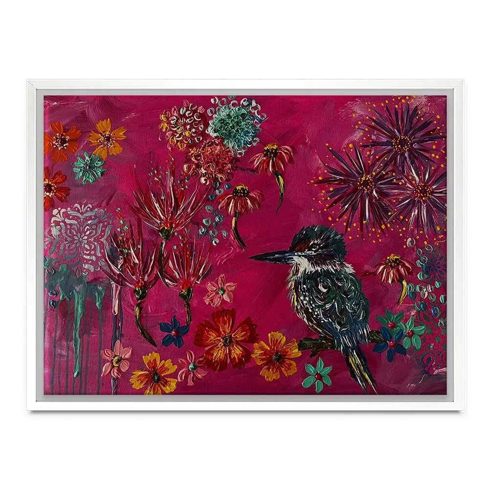 Sitting Pretty Canvas Print Sitting Pretty Canvas Print wall art product Jo Mulligan
