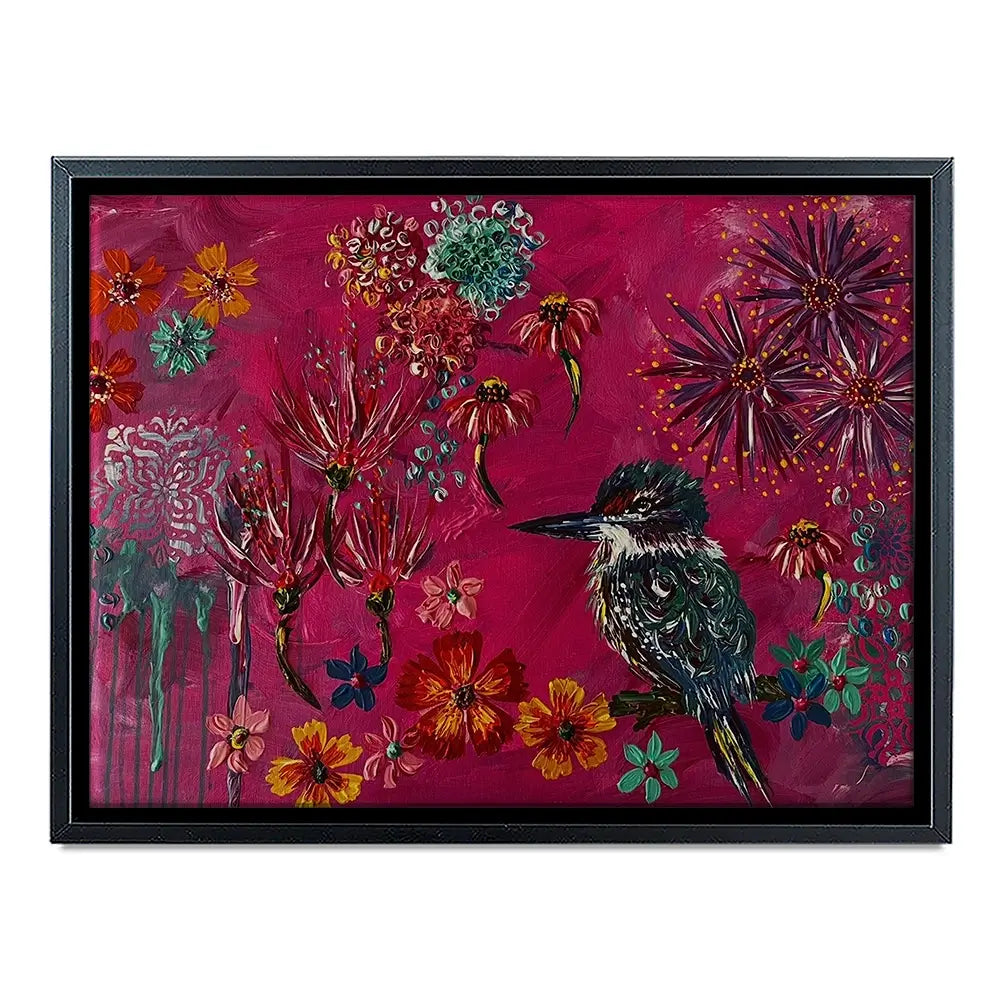 Sitting Pretty Canvas Print Sitting Pretty Canvas Print wall art product Jo Mulligan