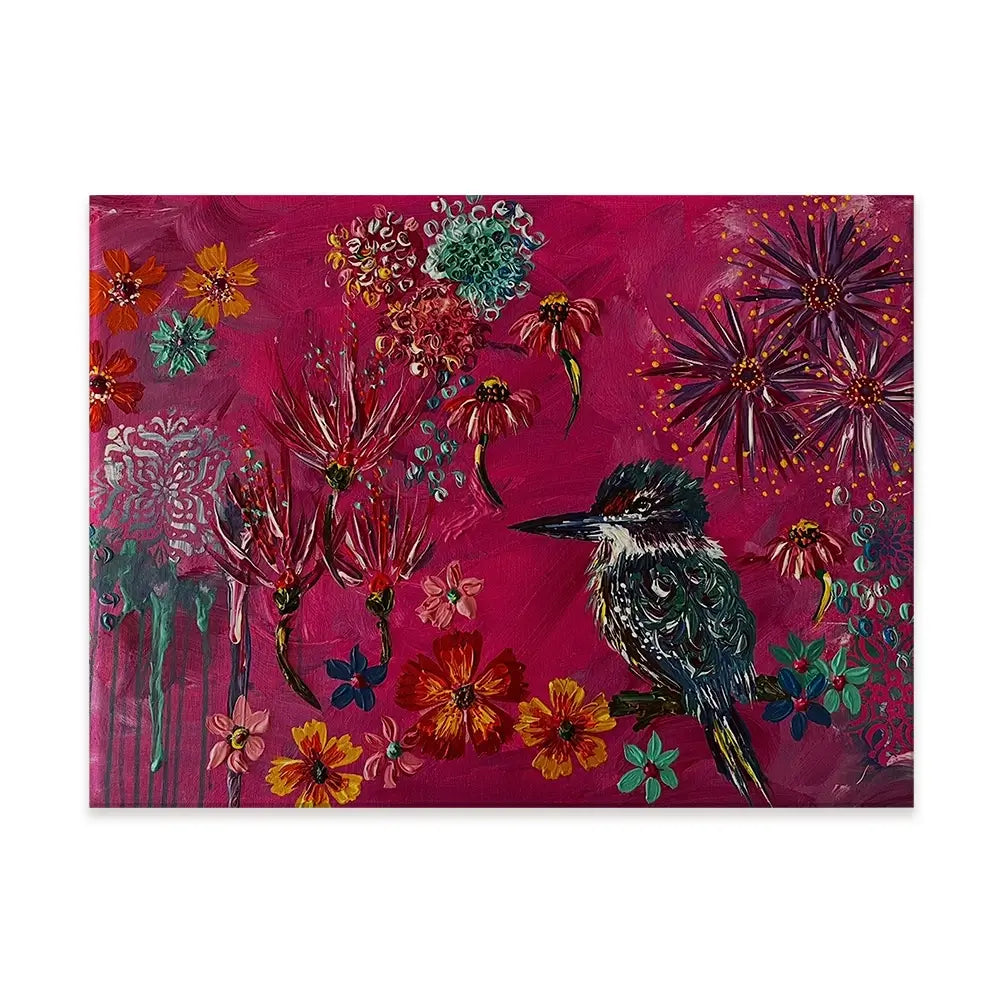Sitting Pretty Canvas Print Sitting Pretty Canvas Print wall art product Jo Mulligan