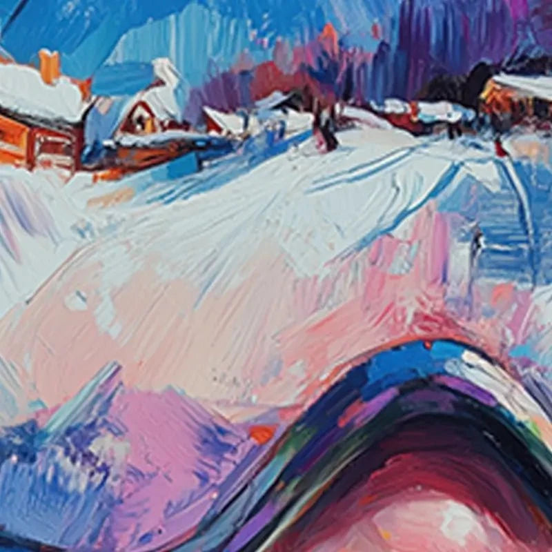 Ski Mask View Framed Art Print Ski Mask View Framed Art Print wall art product Tanya Ocean