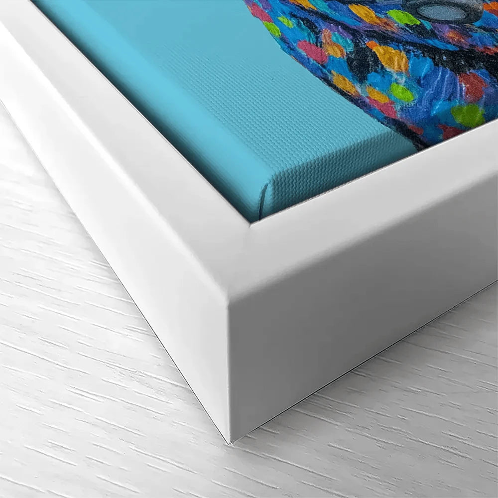 Skiddles The Bear Canvas Print Skiddles The Bear Canvas Print wall art product Carolee Vitaletti