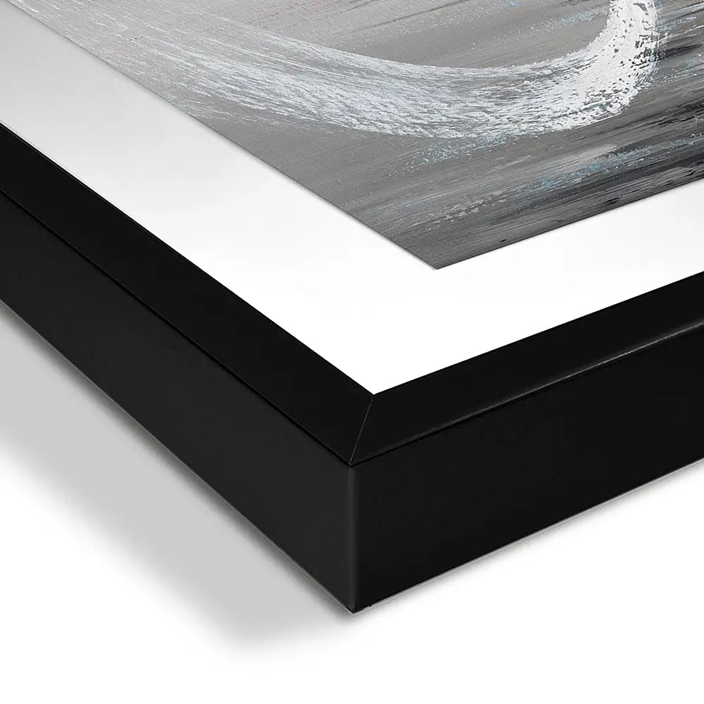 Sky Blue Milan Framed Art Print Sky Blue Milan Framed Art Print wall art product Isabella Karolewicz