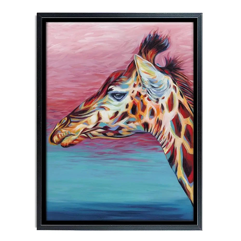 Sky High Giraffe 2 Canvas Print Sky High Giraffe 2 Canvas Print wall art product Carolee Vitaletti