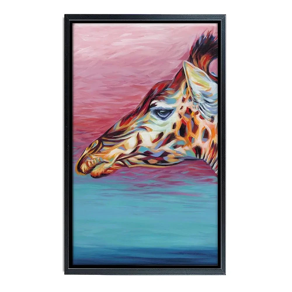 Sky High Giraffe 2 Canvas Print Sky High Giraffe 2 Canvas Print wall art product Carolee Vitaletti