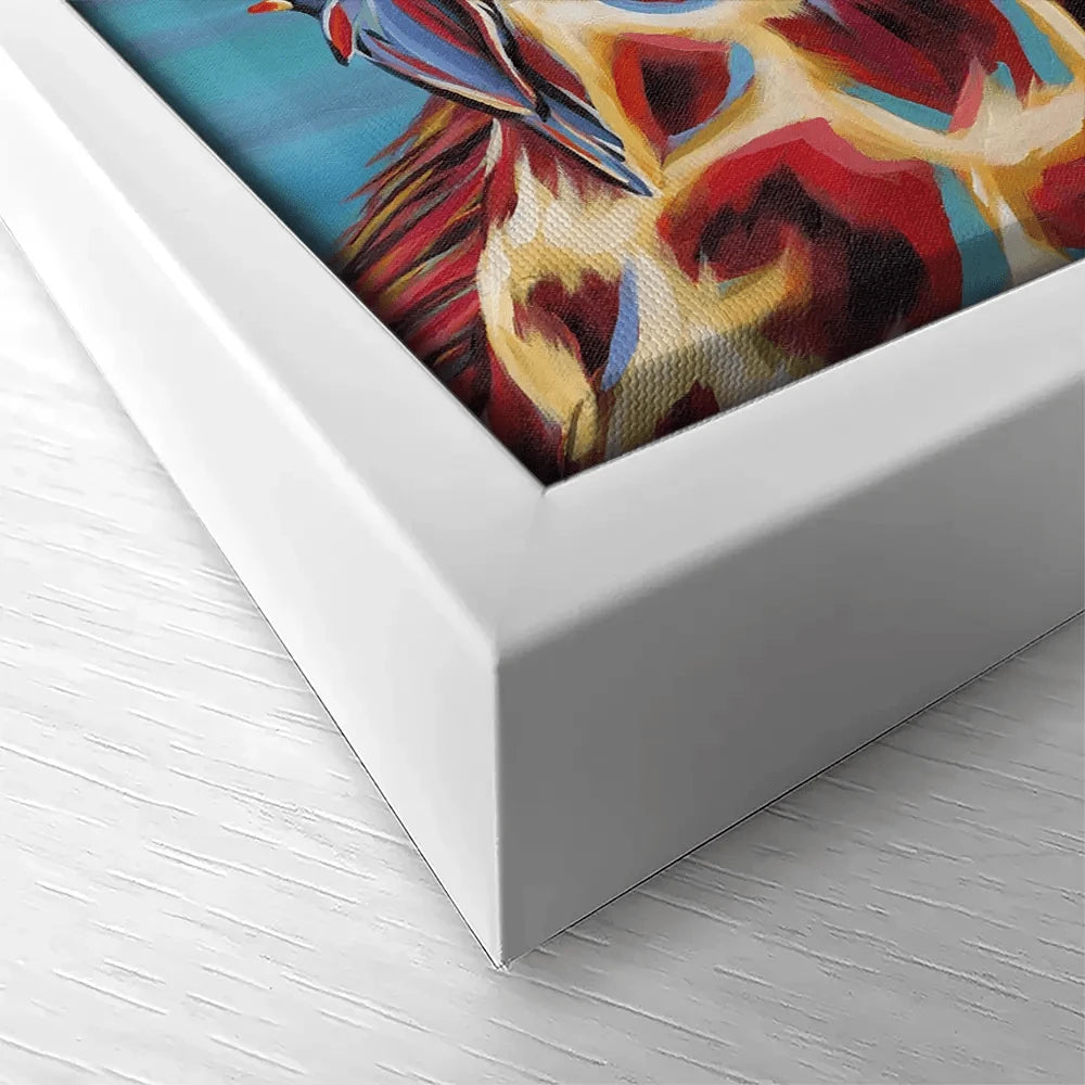 Sky High Giraffe Canvas Print Sky High Giraffe Canvas Print wall art product Carolee Vitaletti