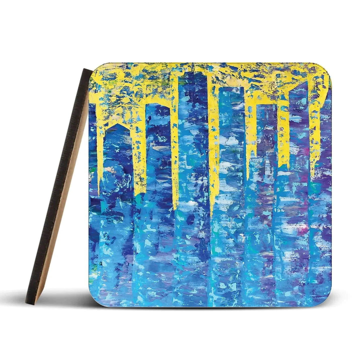 Skyscrapers Coaster Set Rainbow Soul Tree Coaster Set | Rainbow Soul Tree Art Coasters wall art product Denis Kuvaev / Shutterstock